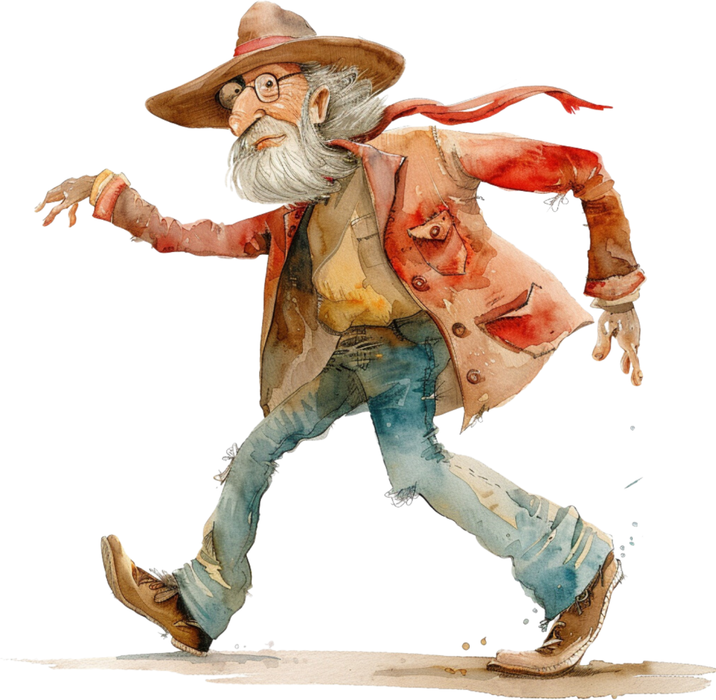 Motivtransfer 5827 Flotter Schritt