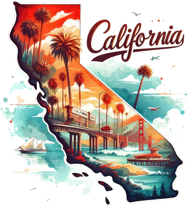 Motivtransfer 5875 Bundesstaat California