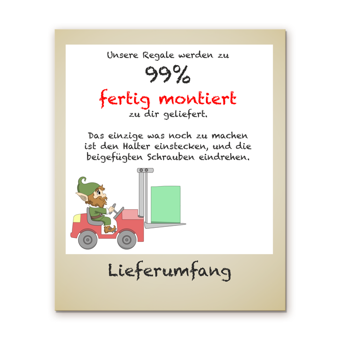 Regal für Musikbox - Starter Set - Häuser Dorf