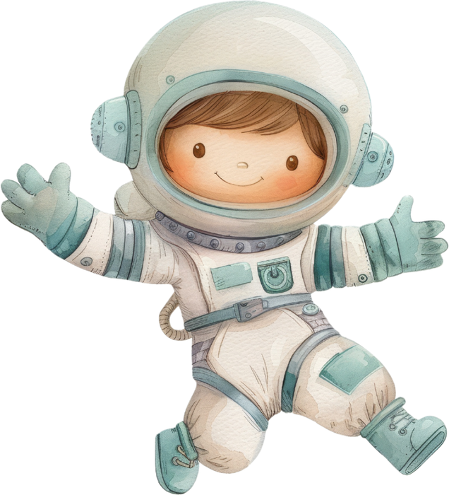 Motivtransfer 6095 Kleiner Astronaut
