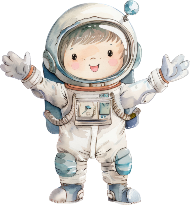 Motivtransfer 6096 Kleiner Astronaut