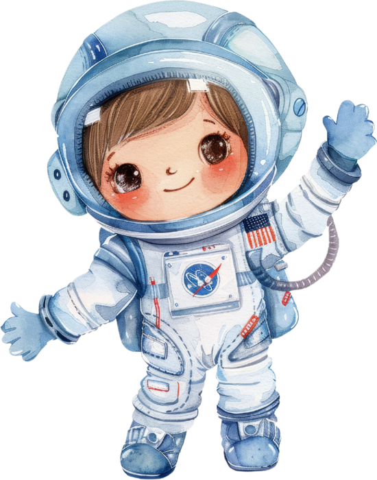 Motivtransfer 6098 Kleiner Astronaut