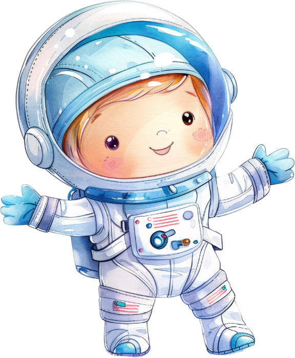 Motivtransfer 6099 Kleiner Astronaut