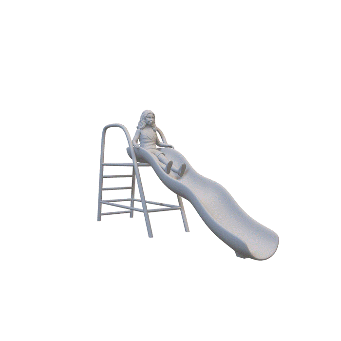 Kind spielt im Park - (3DP-61)