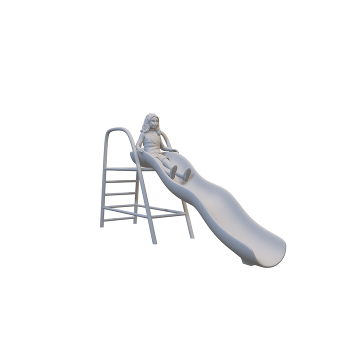 Kind spielt im Park - (3DP-61)