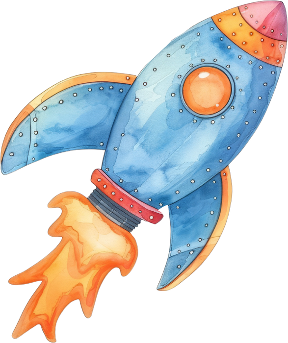 Motivtransfer 6101 Kleine Rakete