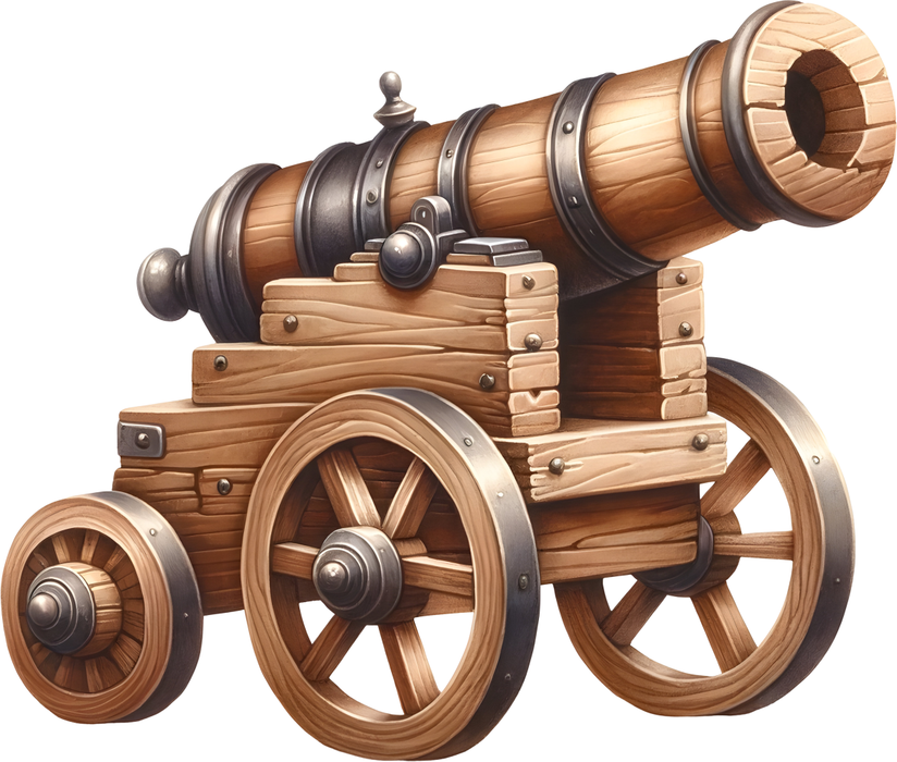 Motivtransfer 6110 Schiffskanone