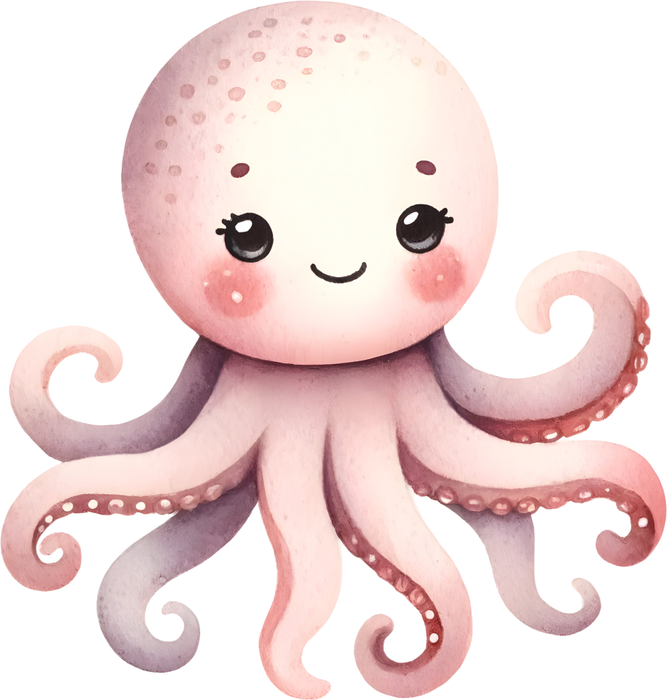 Motivtransfer 6126 Kleiner Tintenfisch