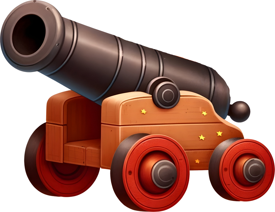 Motivtransfer 6145 Schiffskanone