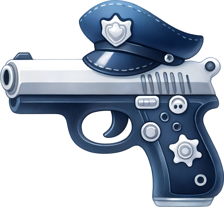 Motivtransfer 6212 Polizeiwaffe