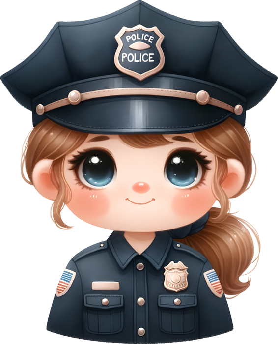 Motivtransfer 6218 Polizistin