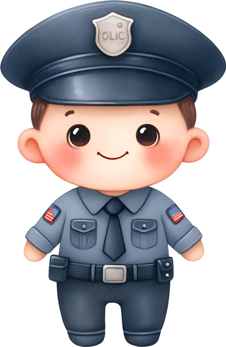 Motivtransfer 6235 Kleiner Polizist