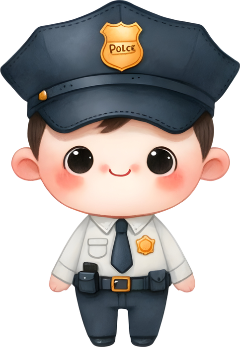 Motivtransfer 6262 Kleiner Polizist