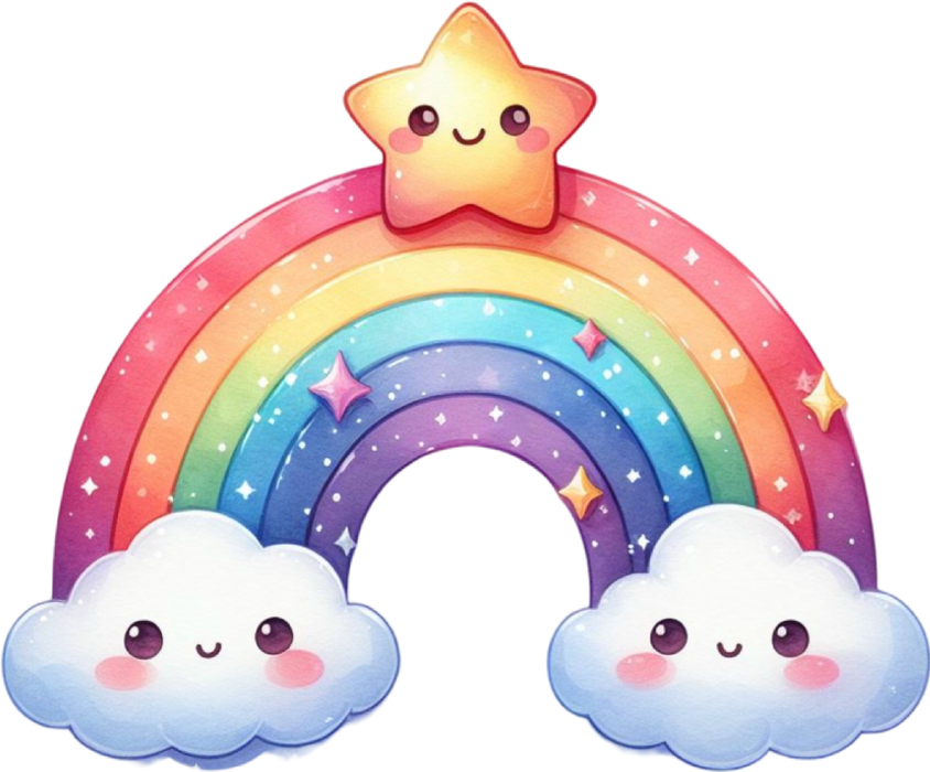 Motivtransfer 6270 Bunter Regenbogen