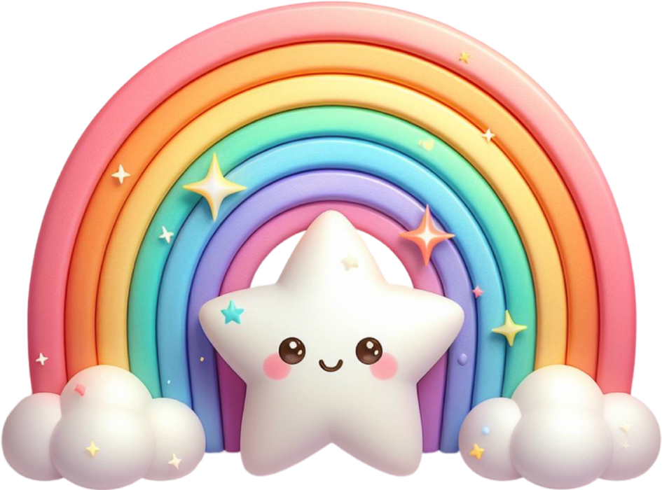 Motivtransfer 6272 Bunter Regenbogen