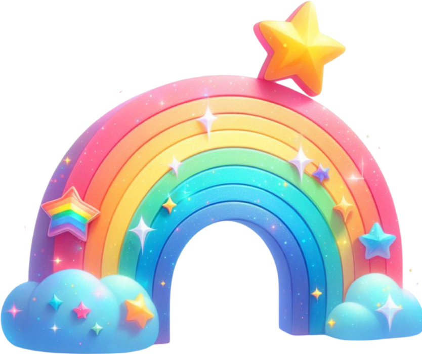 Motivtransfer 6275 Bunter Regenbogen