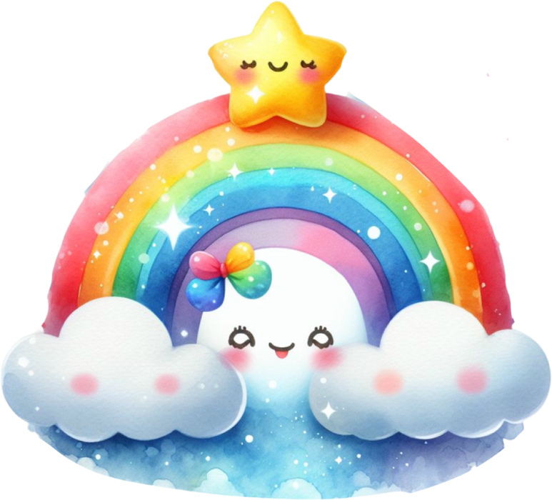 Motivtransfer 6279 Bunter Regenbogen