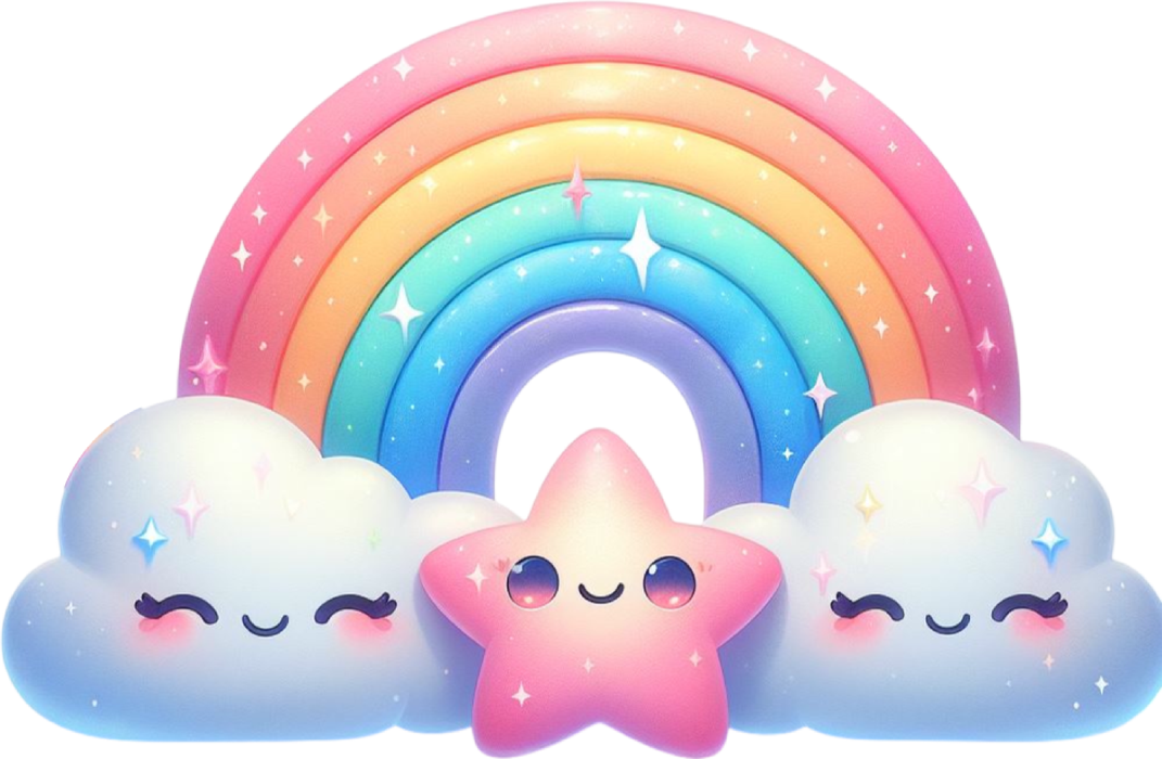 Motivtransfer 6281 Bunter Regenbogen