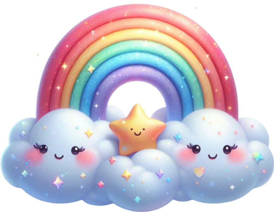 Motivtransfer 6282 Bunter Regenbogen