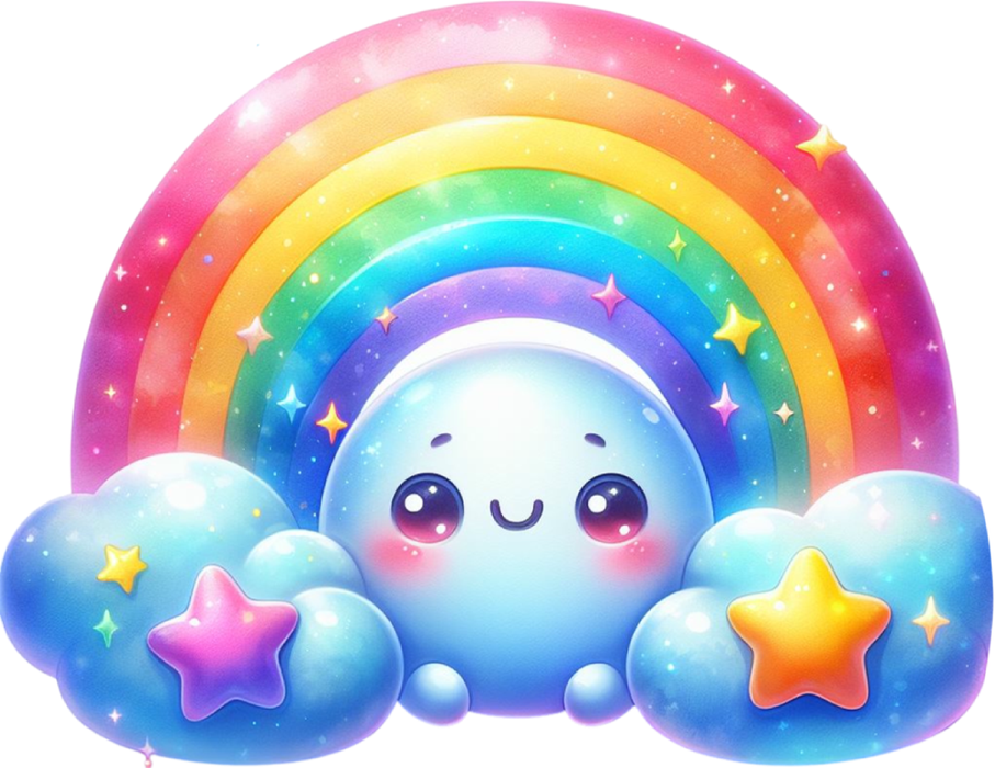 Motivtransfer 6285 Bunter Regenbogen