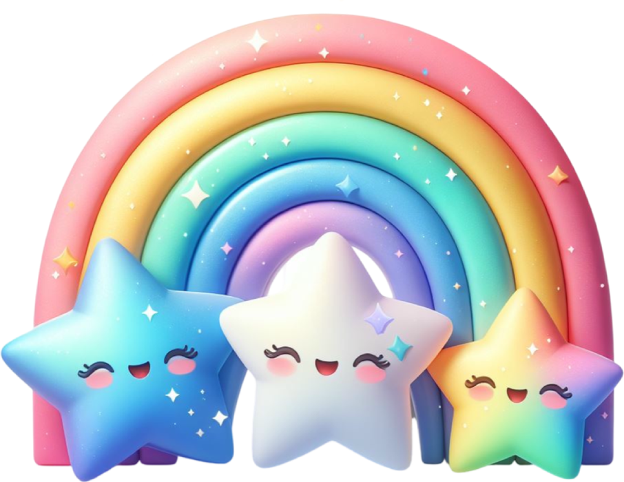 Motivtransfer 6287 Bunter Regenbogen