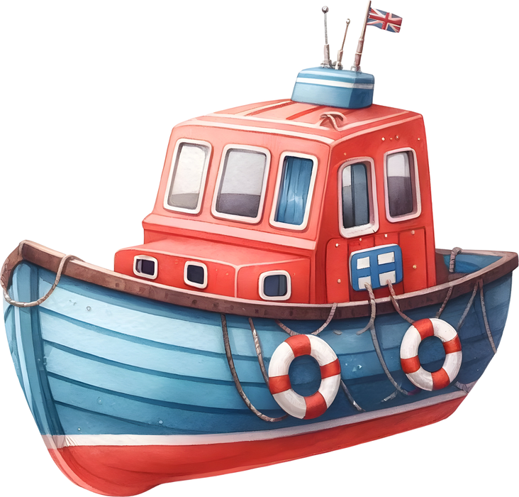 Motivtransfer 6392 Kleines Boot