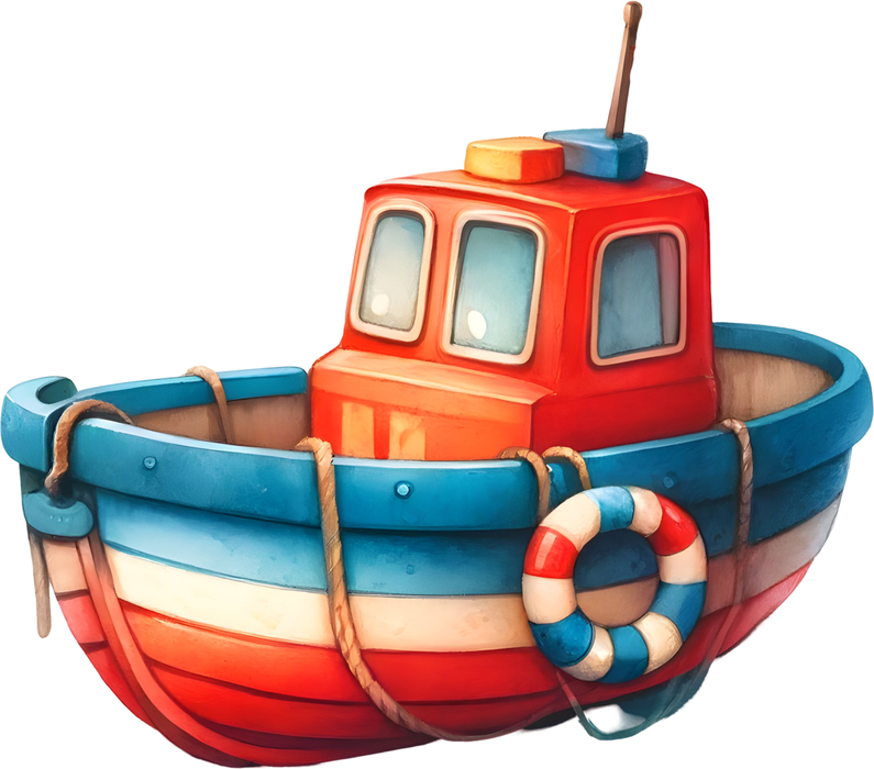 Motivtransfer 6393 Kleines Boot