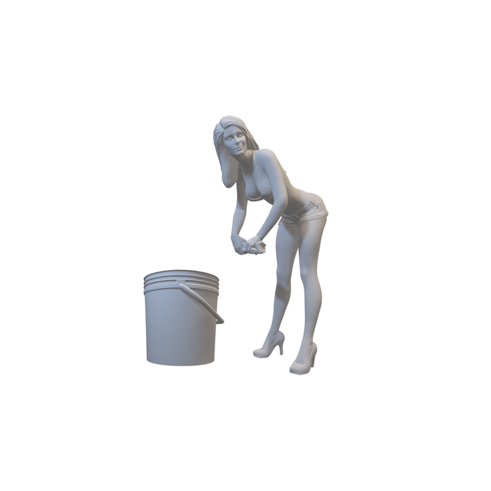 Car Wash Girl - (3DP-64)