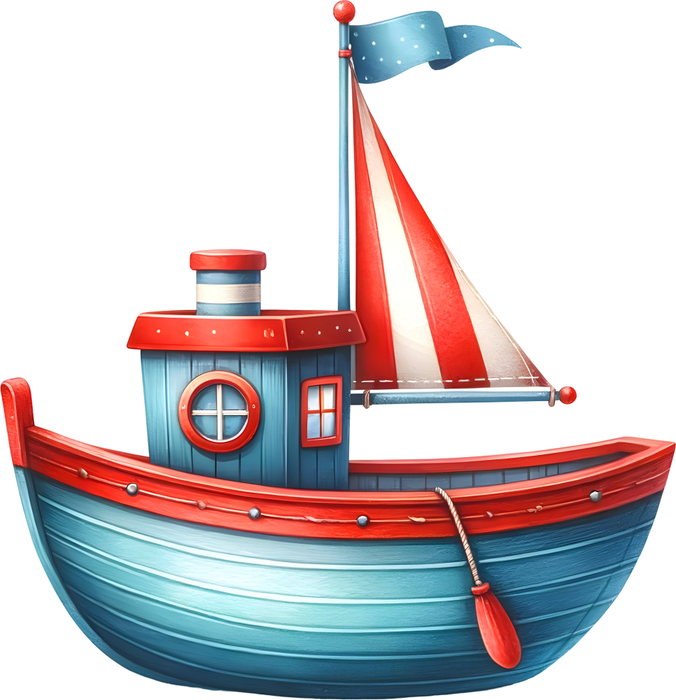 Motivtransfer 6418 Kleines Boot