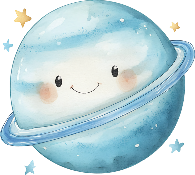 Motivtransfer 6518 Blauer Saturn