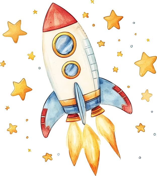 Motivtransfer 6525 Rakete im Flug