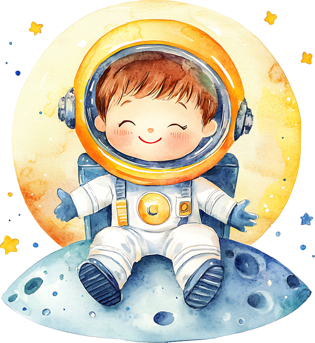 Motivtransfer 6536 Astronaut auf Mond