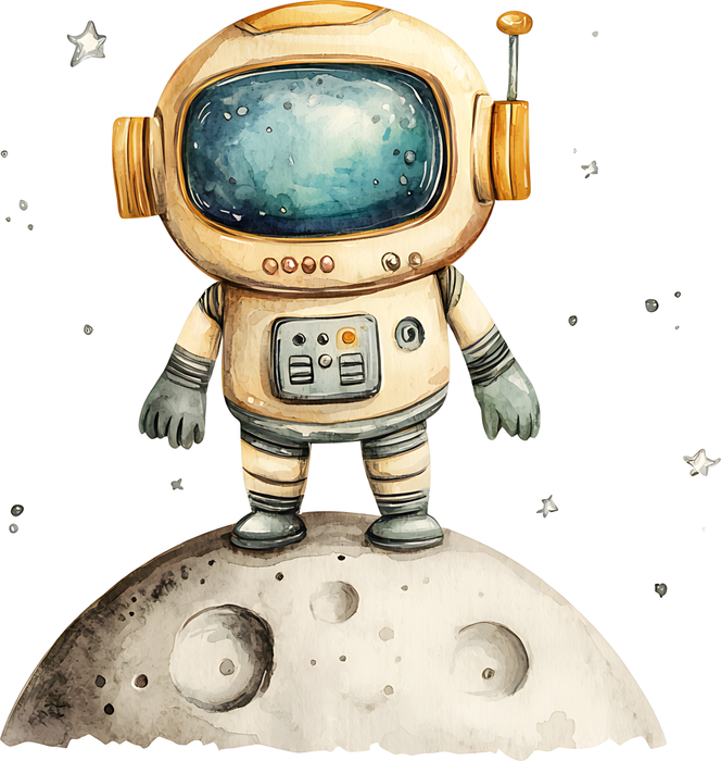 Motivtransfer 6546 Astronaut auf Mond