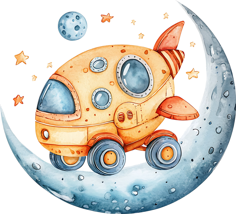 Motivtransfer 6547 Mondlandefahrzeug