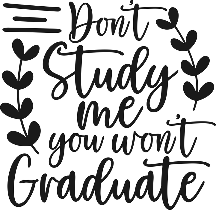 Motivtransfer 6610 Dont study me