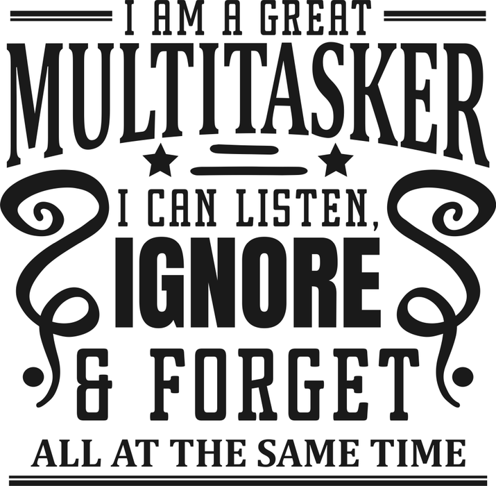 Motivtransfer 6617 I am a great multitasker