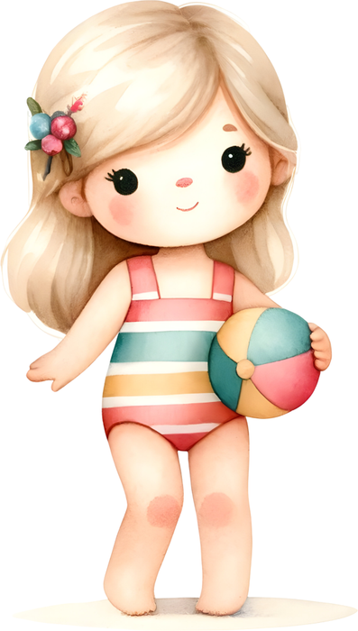 Motivtransfer 6669 Kind mit Ball