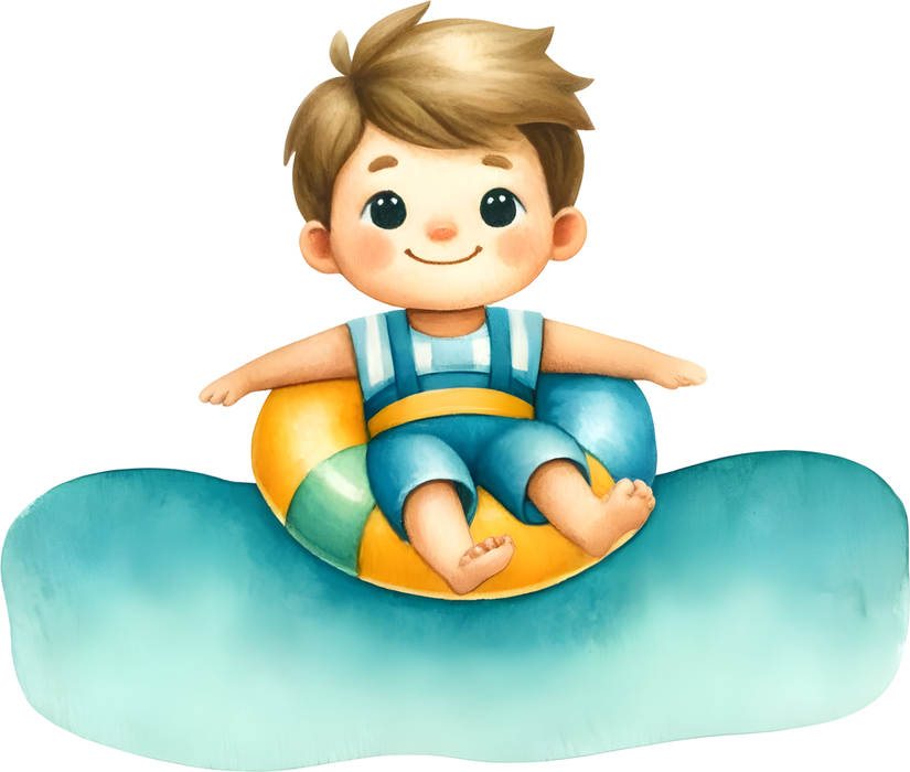 Motivtransfer 6698 Kind im Wasser