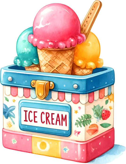 Motivtransfer 6709 Eiscreme