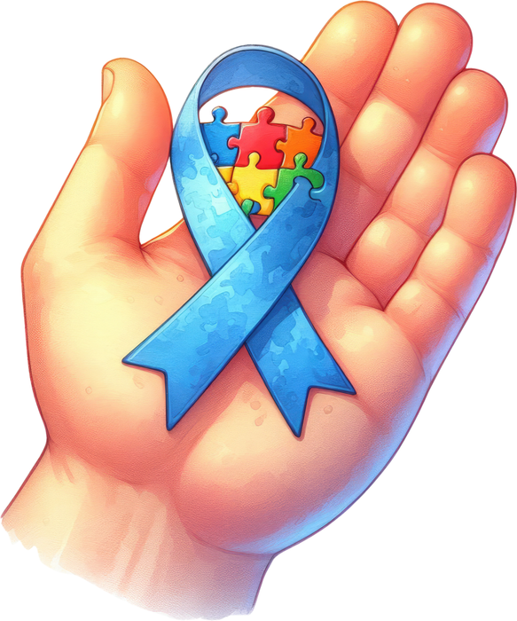 Motivtransfer 6812 Blaues Band