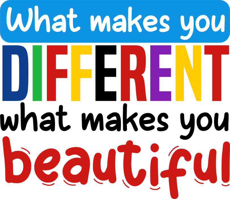 Motivtransfer 6819 What makes you differenz