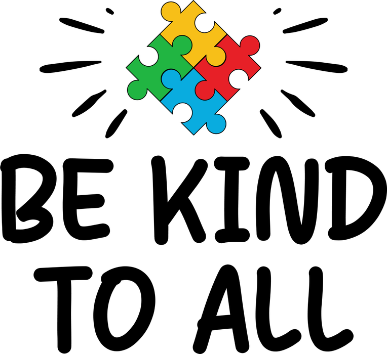 Motivtransfer 6835 Be kind to all