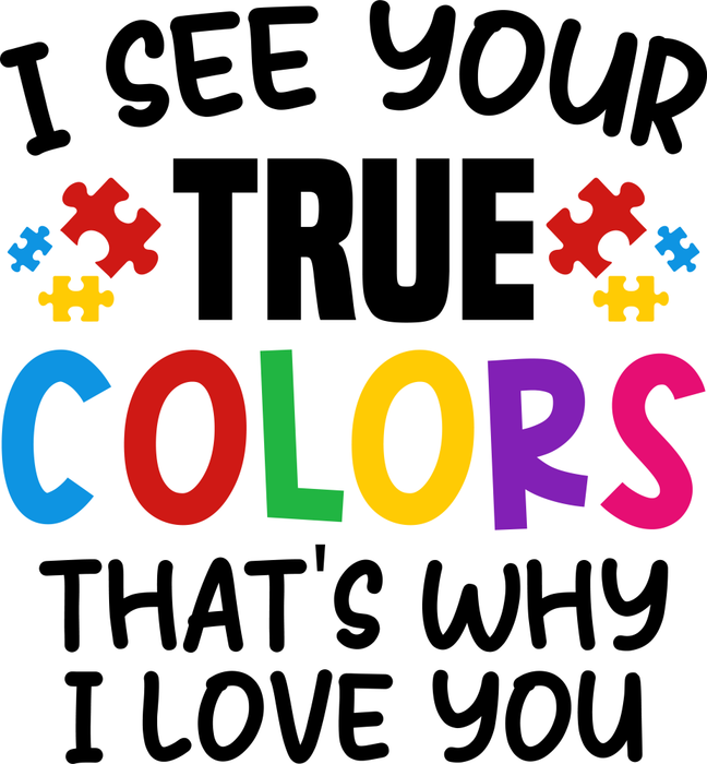 Motivtransfer 6844 I see you true colors