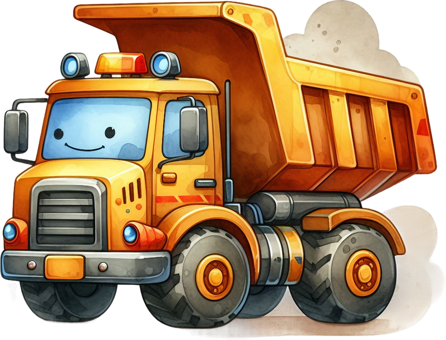 Motivtransfer 6880 Kleiner Kipplaster