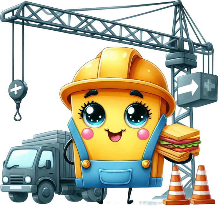 Motivtransfer 6882 Kleines Küken mit Kran