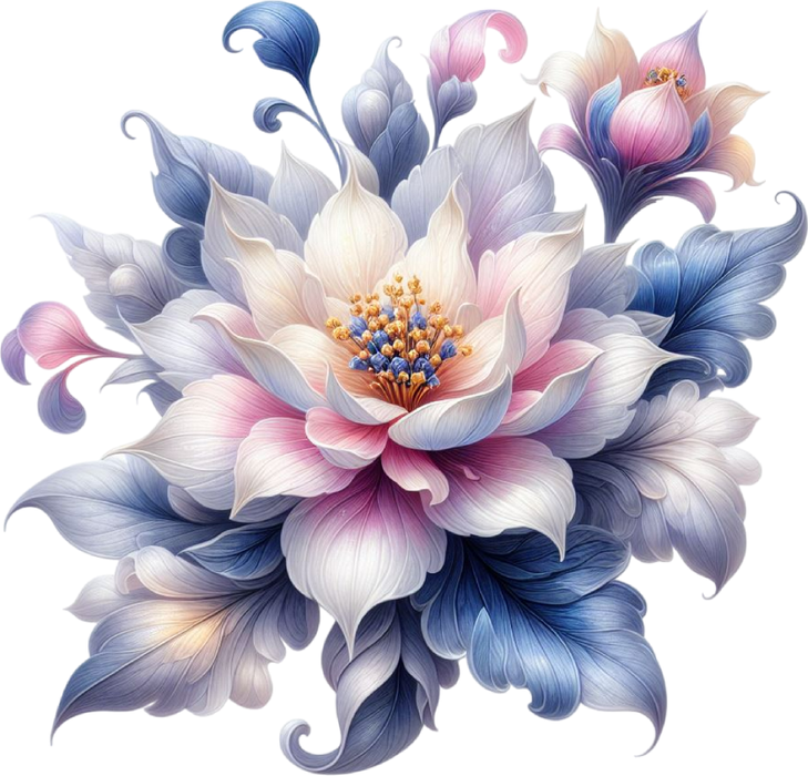 Motivtransfer 7107 Blumenkranz