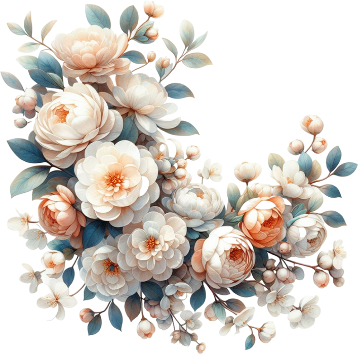 Motivtransfer 7132 Blumenkranz