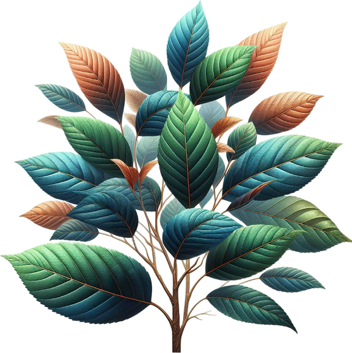 Motivtransfer 7137 Ast mit Blättern