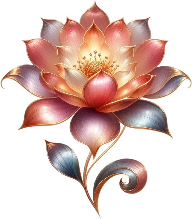 Motivtransfer 7142 Blüte edel