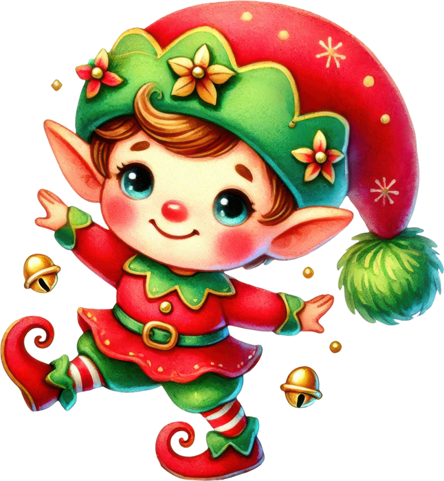 Motivtransfer 7143 Weihnachtself